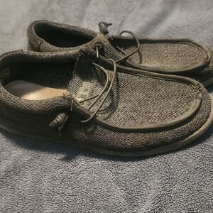 Hey Dude Men's Charcoal Loafers